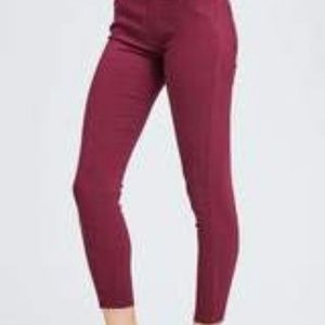 Plum Cotton Jeggings
